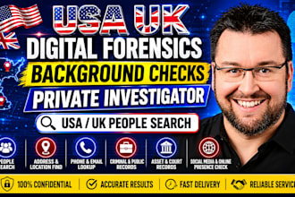 do background check investigation and people search as osint private detective
