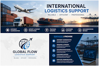provide international logistics and shipment coordination support