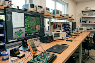 create pcb design layout