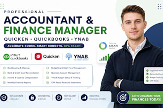 quicken quickbook ynab accountant personal finance manager, ready books for CPA