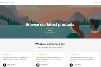 make a website with shopify for dropshipping