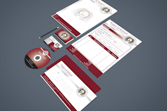 design attractive brand stationary
