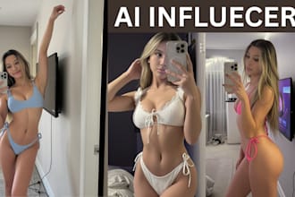 do nsfw sfw ai influencer ai model lora training comfyui workflow for fanvue ofm