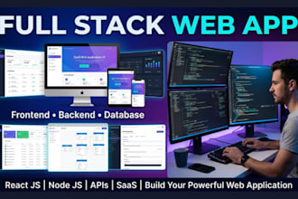 develop full stack responsive web application for startups and business growth