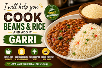 help you cook you cook rice and beans