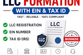 do complete llc formation with ein and tax id