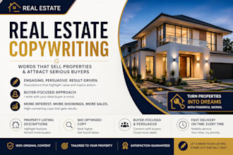 write compelling real estate listing descriptions