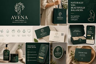 design luxury gift box supplement coffee beauty  product packaging and branding