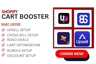 setup a shopify cart boost reconvert selleasy bogos upcart hextom moon bundles