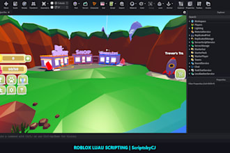 develop roblox scripts, systems, datastore, and fix bugs