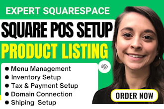 set up your square pos system with inventory menu management custom domain setup