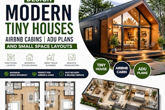 design modern tiny houses airbnb cabins adu plans and small space layouts