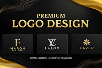 design premium brand logo and identity