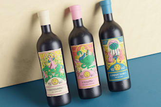 design custom luxury wine, whiskey, gin vodka beer label, alcohol bottle package