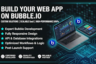 build bubble web app website bubble mvp bubble io developer bubble mobile app