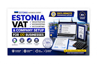 register estonia vat, bookkeeping accounting and company setup for oÜ businesses