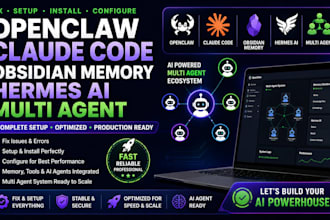 fix setup install openclaw claude code obisidian memory hermes ai multi agent