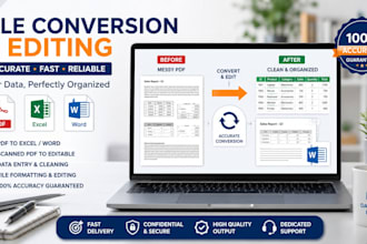 do fast file conversion and file editing