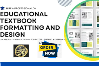 design and format educational textbook, curriculum, and workbooks
