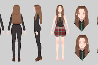 draw complex character sheet
