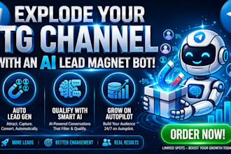 build an ai lead magnet telegram bot for your sales funnel