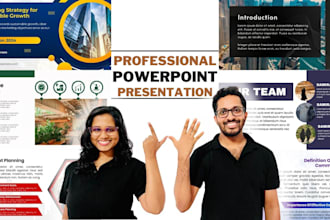 create professional powerpoint presentations and canva slides