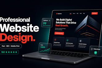 create a complete customizable website