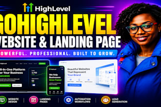 setup gohighlevel website ghl landing page, sales funnel gohighlevel automation