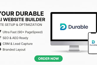 build customize optimize durable ai website CRM aeo