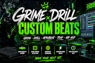 make grime and drill type beats