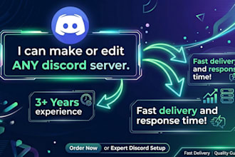 do a custom made discord server