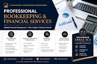 provide the book keeping and financial statements preparation services