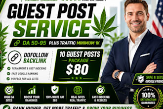 do cbd cannabis SEO medical backlinks guest posts to rank your website fast