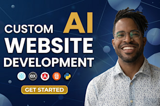 develop ai website, ai chatbot, ai web application, ai software developer