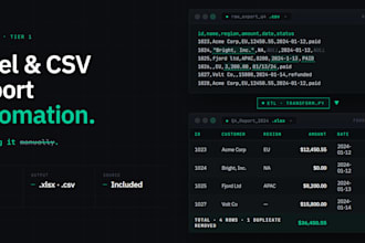 automate your excel and CSV reports using python