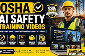 create osha compliant ai safety training videos for workplace hse compliance