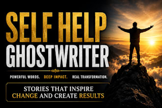 ghostwrite self help personal development and mindset ebook