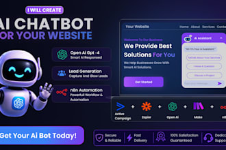 create ai chatbot for your website using openai gpt 4