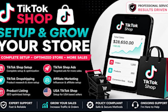 setup tiktok shop, tiktok dropshipping and category approval