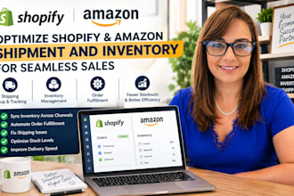 optimize shopify and amazon shipment and inventory for seamless sales