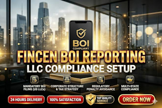 do fincen boi reporting and llc tax compliance setup
