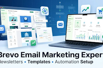 design brevo newsletter, template, brevo email marketing, brevo automation setup
