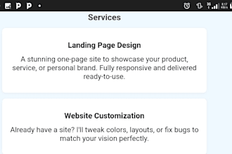 a website from scratch