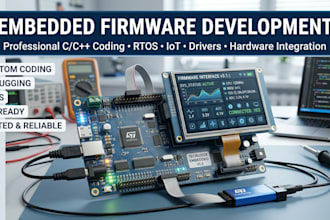 develop premium embedded firmware for industrial automation