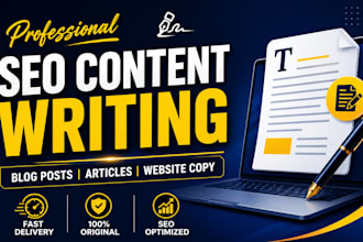write professional SEO optimized articles