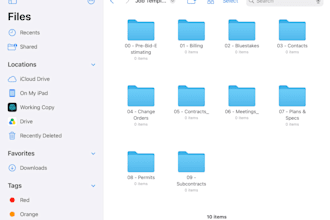 build and organize google drive or files system