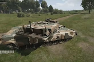 design a complete arma reforger server with custom mods