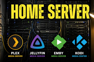 setup proxmox docker kubernetes plex jellyfin truenas unraid and self hosted hom