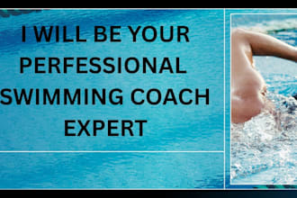 be your  professional  personal  swim expert teacher