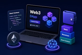 build blockchain dapps, web3 apps and smart contracts